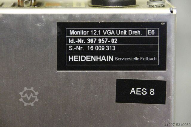 Computerskærm Heidenhain 12.1 VGA Unit Dreh.