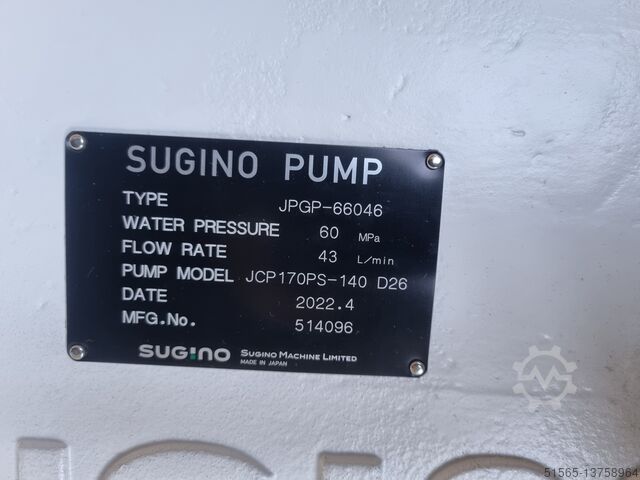 Mosógép Sugino JPGP-66046