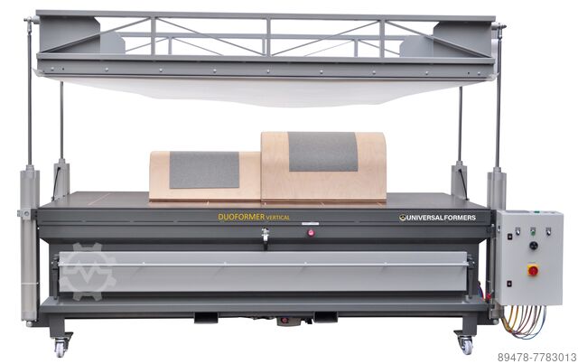 DUOFORMER VERTICAL - Top Preis/Leistung! UNIVERSALFORMERS DUOFORMER VERTICAL Heizen und Pressen!