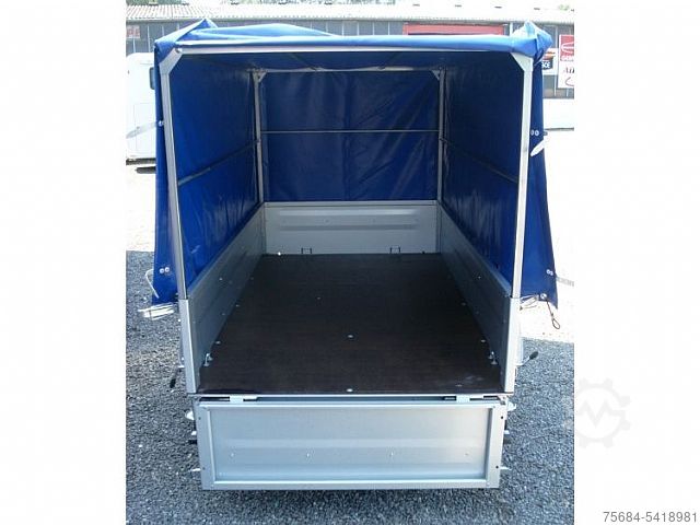 Flatbed / presenning Tpv Trailers EU2 Profi Plane und Spriegel