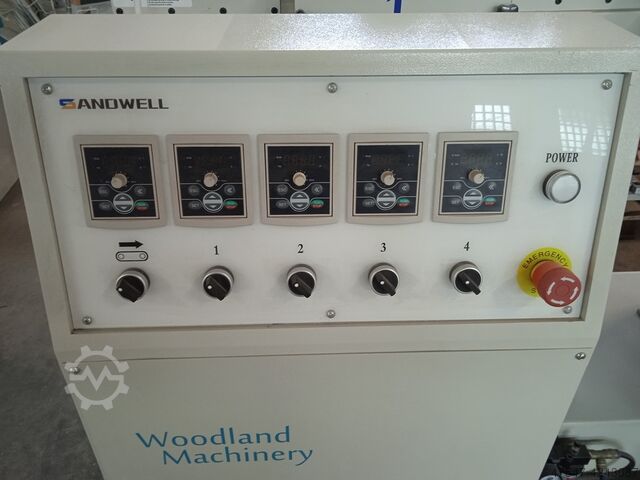 BÜRSTENSCHLEIFMASCHINE WOODLAND MACHINERY SD W4