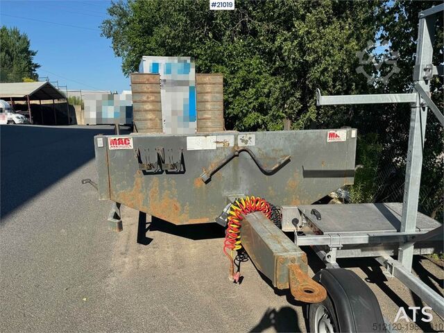 Alacsony rakodó McCauley machine trailer