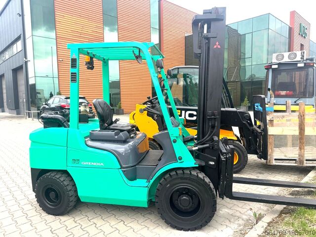 Carretilla elevadora de 4 ruedas Mitsubishi FD35NT /Diesel/Only 6012 hours/New Price