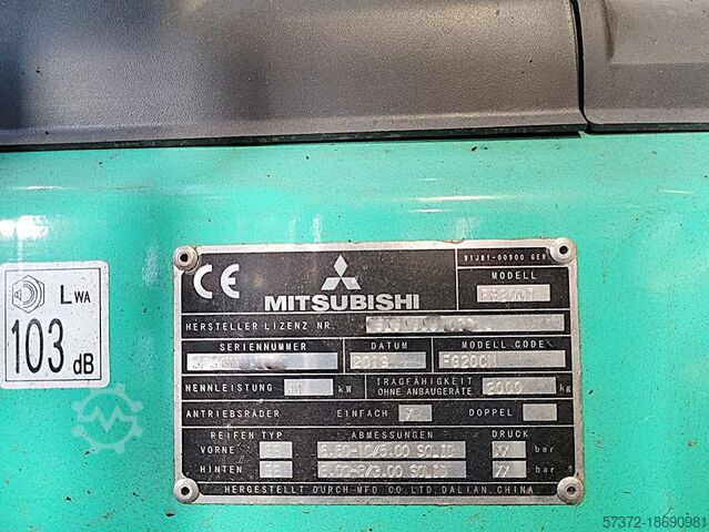Carretilla elevadora Mitsubishi FG20NT