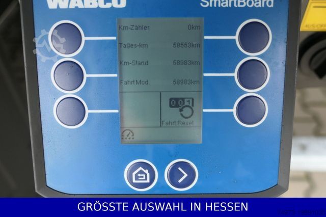 Semi-remorque bâchée SCHMITZ CARGOBULL Liftachse Palettenkasten LED Beleuchtung ¤369.-m