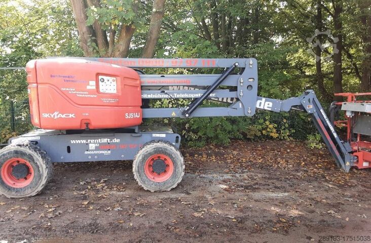Hoogwerker zelfrijdend Skyjack SJ51 AJ Diesel 17,50m