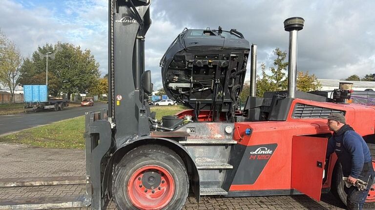 Schwerlaststapler - Diesel Linde H120/02