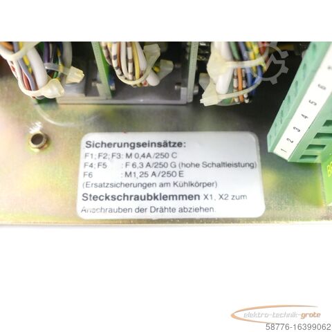 Component Indramat TRK6-4U-380 / 100-G1 / 551 SN:219444-004991 - ! -