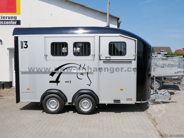 Pferdeanhänger Cheval Liberté MAXI3 3er Pferdeanhänger Heuab Dachlüft