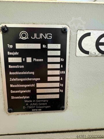 Vlakslijpmachine Jung 