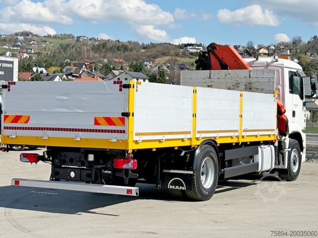 Teherautóra szerelt daru MAN TGA 18.440* PK 16502 + FUNK * 4x4 * TOP