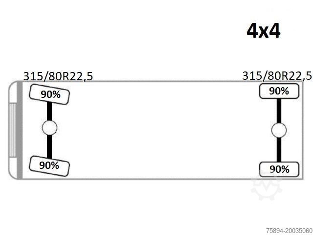 Teherautóra szerelt daru MAN TGA 18.440* PK 16502 + FUNK * 4x4 * TOP