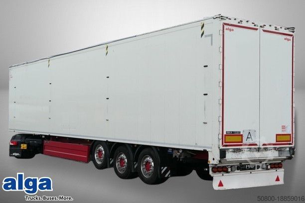 Puoliperävaunu, jossa on kävelevä lattia SCHWARZMÜLLER J-Serie, 6mm Boden, 93m³, Funk, Alu-Felgen, SAF