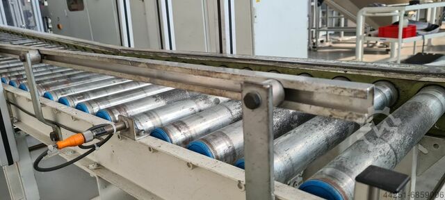 Rollbahn Förderbahn Rollenförderer mit Antrieb/With drive/Met aandrijving 0,99m