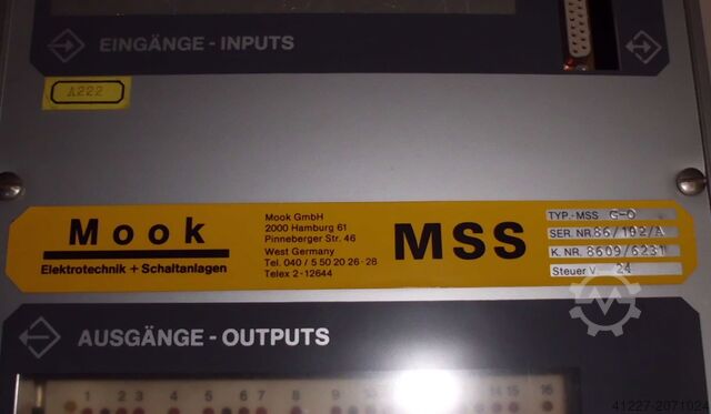 PLC-kontrol Mook MSS G-0