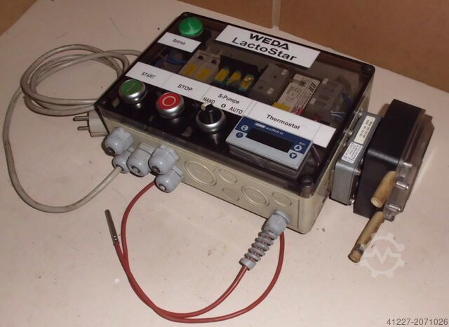 Ovládání čisticího systému WEDA Autoclude M1000