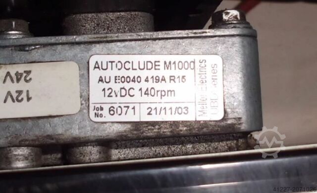 Ovládání čisticího systému WEDA Autoclude M1000