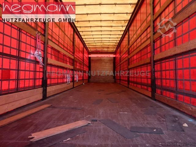 Open semitrailer with tarp SCHMITZ CARGOBULL SCS 24/L-13.62 EB, SCB Scheibe, 2,80 m