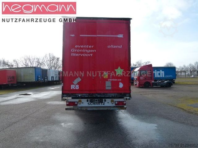 Open semitrailer with tarp SCHMITZ CARGOBULL SCS 24/L-13.62 EB, SCB Scheibe, 2,80 m