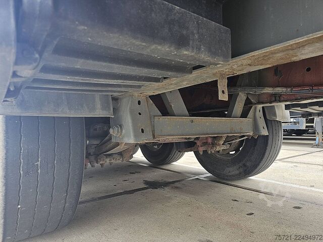 Open laadbak VAN HOOL 3 AXLE PLATFORM HARD WOOD FLOOR