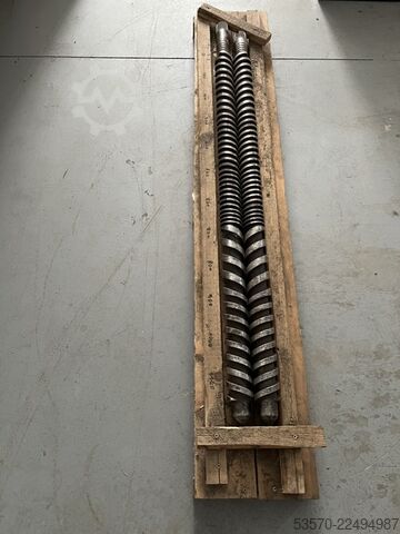 Pereche de melci pentru extruder Weber DS-63 Hans Weber Maschinenfabrik DS 63