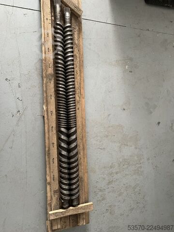 Pereche de melci pentru extruder Weber DS-63 Hans Weber Maschinenfabrik DS 63