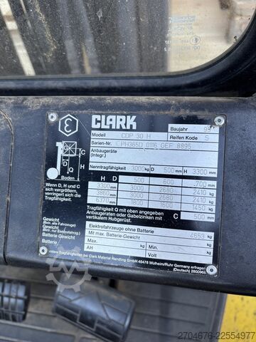 Wózek widłowy CLARK CDP 30H