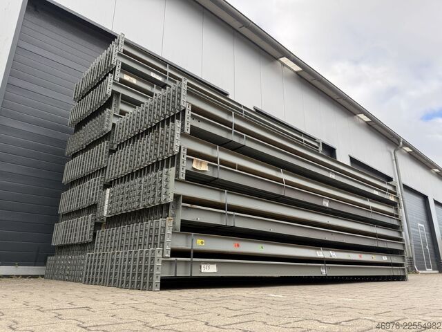 4 295 mm fri bredd/IPG 115x65 mm/2 000 kg Galler Omega Palettenregaltraverse Regaltraverse