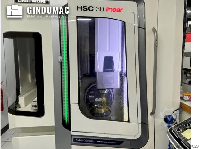 Lodrette bearbejdning center DMG MORI HSC 30 linear