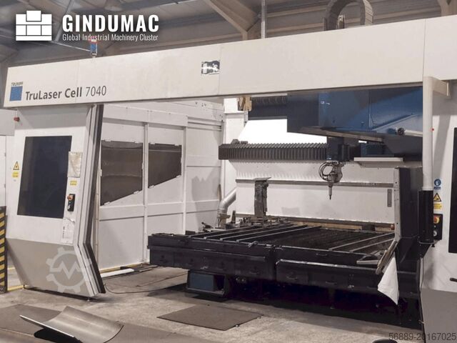 CO2 lézervágó gép TRUMPF TruLaser Cell 7040