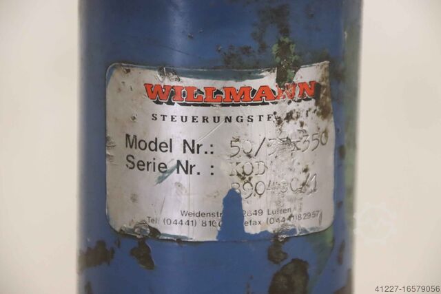 Hydraulische cilinder Willmann 50/35x350 Hub 350 mm