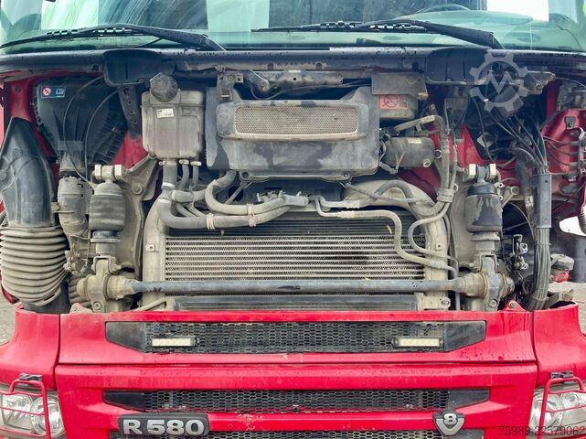 Chassis com cabina Scania R580 V8 6x4,  RETARDER, 614915 km FULL SPRING! ...