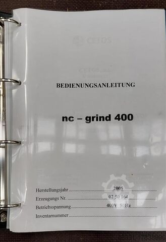 Rundschleifmaschine CETOS NC-Grind 400