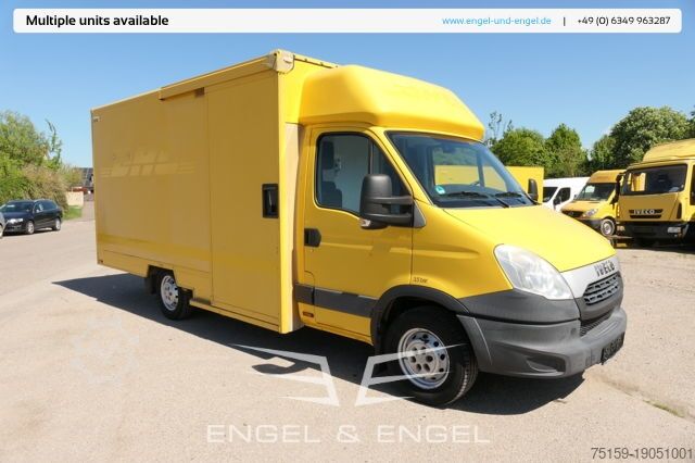 Furgon skrzyniowy iveco Daily 35 S11 C30C AUTOMATIK KAMERA Regale LUFT DURCHGANG EURO-5 CoC