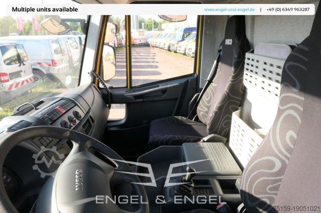Box van iveco EuroCargo ML 75 E 16 P LBW AHK LUFT AUTOMATIK CoC EURO-6 - LBH 6,05x2,44x2,28