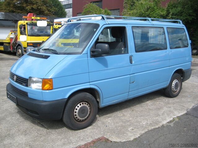 Miniautocarro VW T4 2,5 TDI Flügeltüren Dachträger ex9-Sitzer TÜV