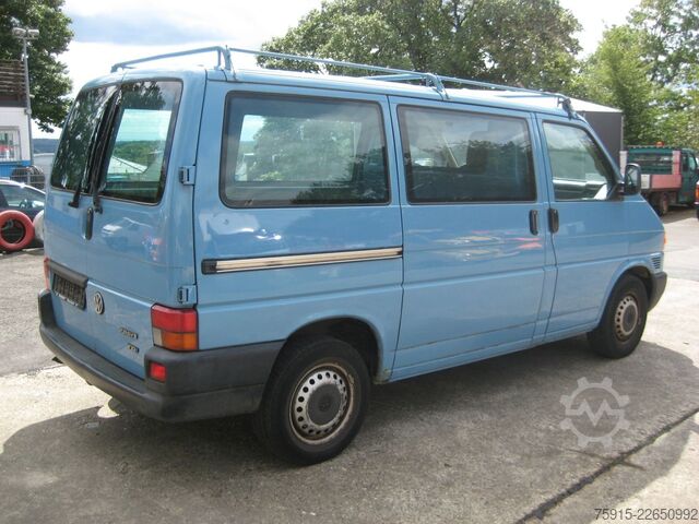 Miniautocarro VW T4 2,5 TDI Flügeltüren Dachträger ex9-Sitzer TÜV