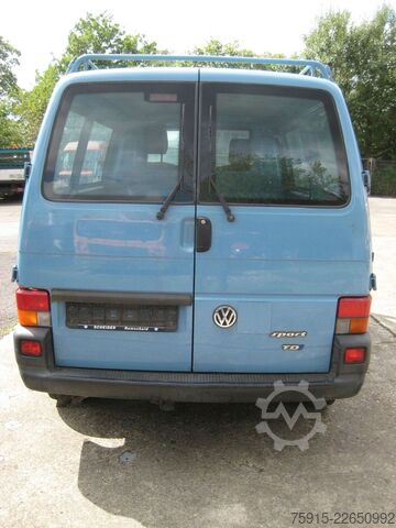 Miniautocarro VW T4 2,5 TDI Flügeltüren Dachträger ex9-Sitzer TÜV