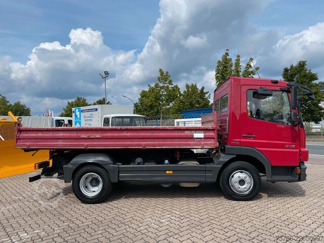 Sklápěcí dodávka MERCEDES-BENZ Atego 816 BB/ Meiller/ 2x AHK/ Org. KM/ NL 3.1 t