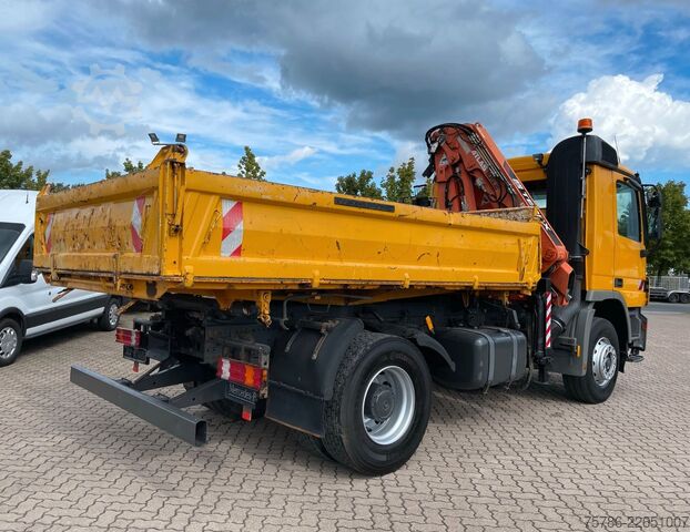 Sklápěcí vůz MERCEDES-BENZ Actros 1832 KK/ Meiller/ Atlas 105.2/ AC/K-Pedal