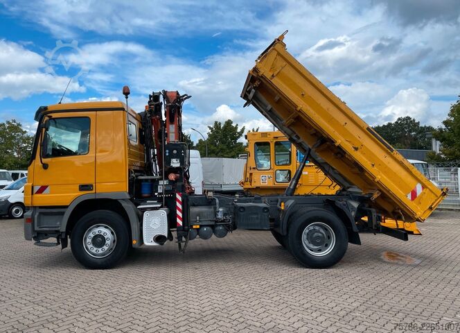 Sklápěcí vůz MERCEDES-BENZ Actros 1832 KK/ Meiller/ Atlas 105.2/ AC/K-Pedal
