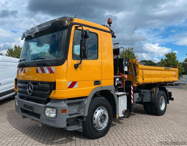 Sklápěcí vůz MERCEDES-BENZ Actros 1832 KK/ Meiller/ Atlas 105.2/ AC/K-Pedal
