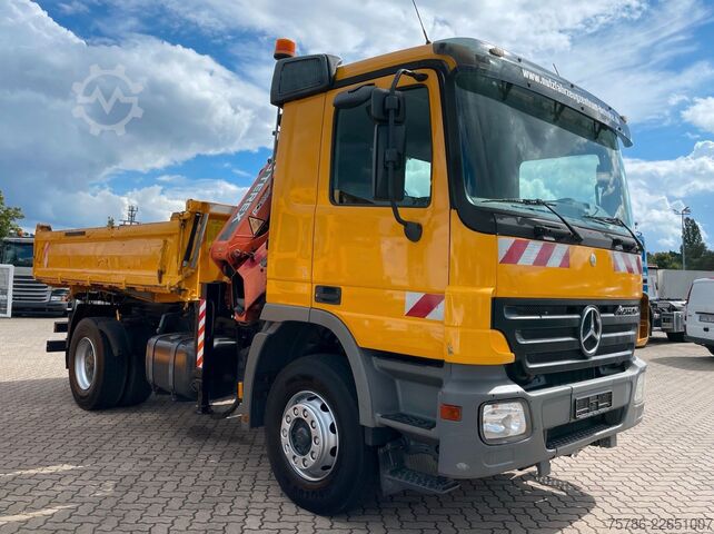 Sklápěcí vůz MERCEDES-BENZ Actros 1832 KK/ Meiller/ Atlas 105.2/ AC/K-Pedal
