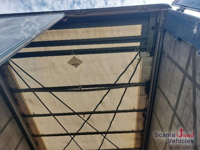 Brandalı açık yarı römork Schmitz Cargobull SCS 24/L 13.62 PEB Joloda Liftachse TÜV 2027