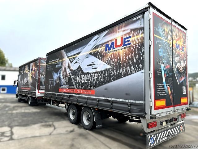 Schuifzeil bestelwagen MERCEDES-BENZ 818 L Atego