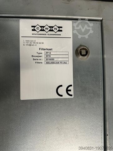 Průtok vzduchu 12 000 m3/hod (Ventilace) CWN ZF12