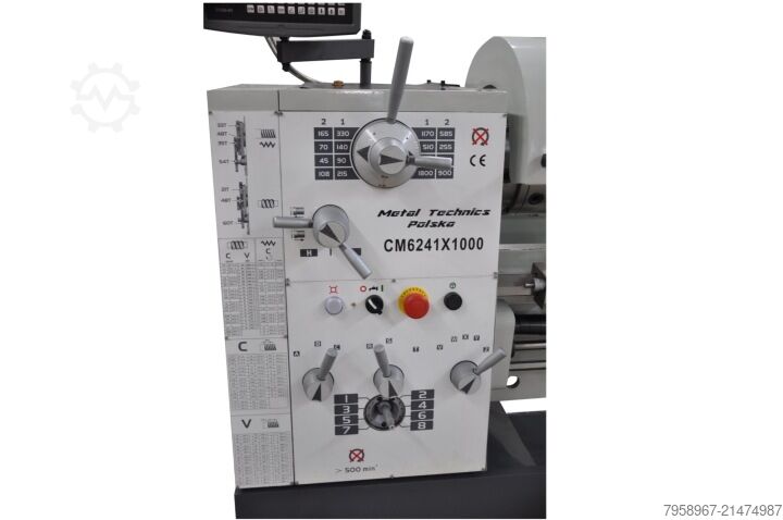 Torno universal para metal con visualizador digital Metal Technics Polska MTP Smart 410x1000
