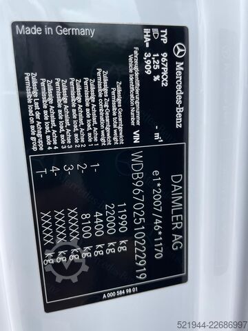 LKW mit Kofferaufbau Mercedes-Benz Atego 1221 Lamberet Thermo Koffer BÄR