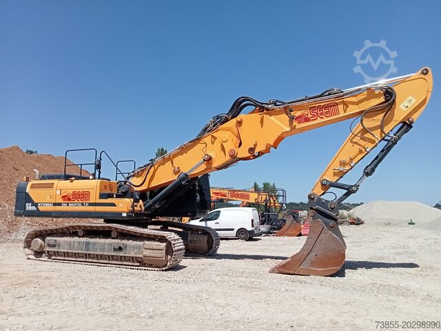 Bager za rušenje Hyundai HX380L with 20m longfront and excavation boom