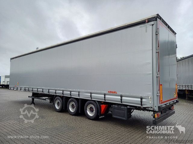 Semirremolque abierto con toldo Kögel Curtainsider Mega